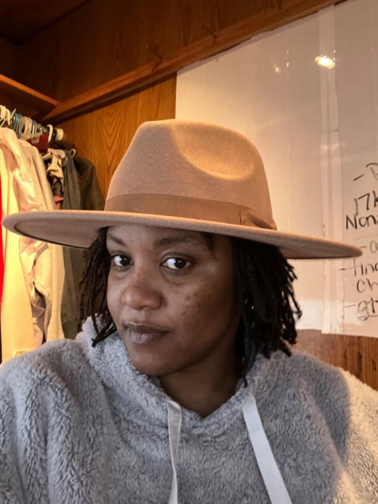 Temecula Fedora Hat Womens Wide Brim - Customer Photo From Tuesday Thompson