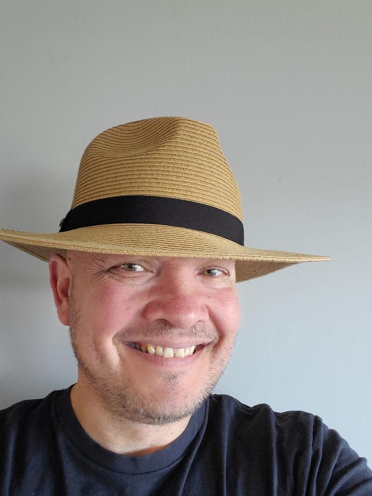 Classic Fedora Hat Unisex upf 50 - Customer Photo From Steven Sutterby