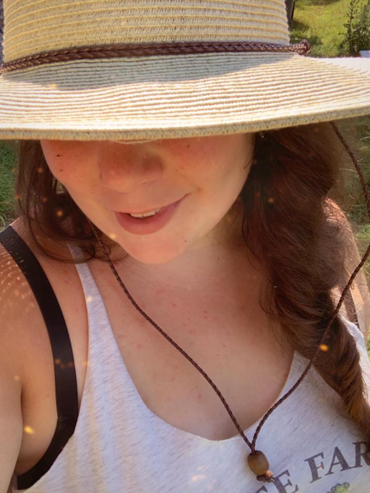Outrigger Large Head Summer Hat - Customer Photo From Julie Romano