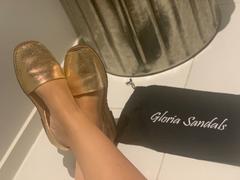 Gloriasandals Rose Gold Metallic Review