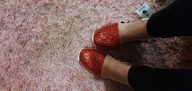Gloriasandals Red Glitter Review