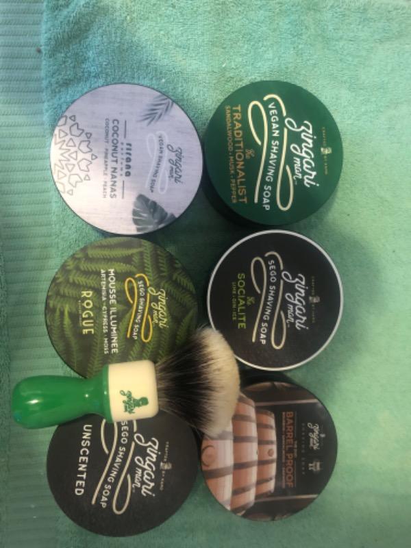 Mousse Illuminee Shave Soap - Customer Photo From Paul P.