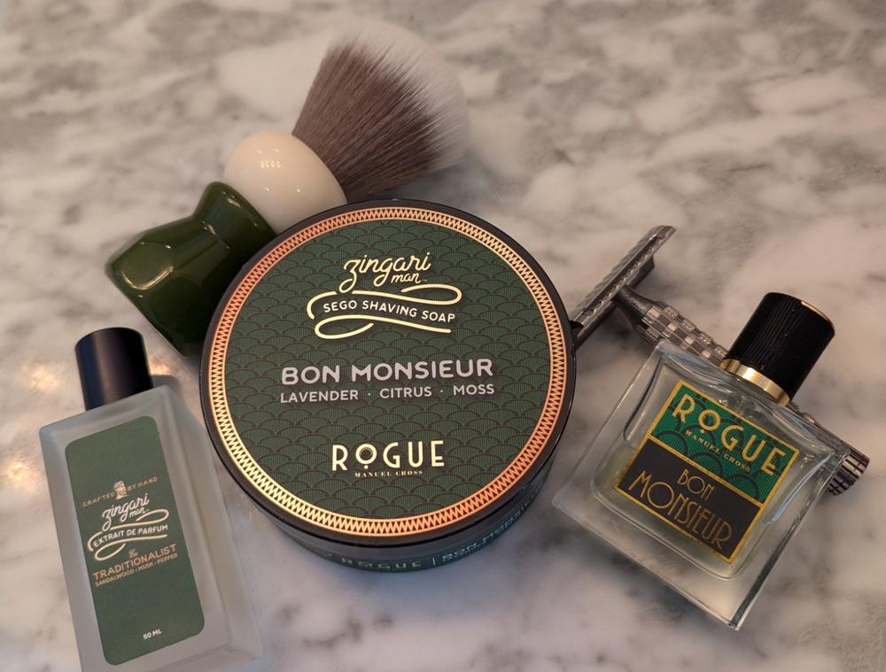 Bon Monsieur Shave Soap - Customer Photo From Sean Lyons