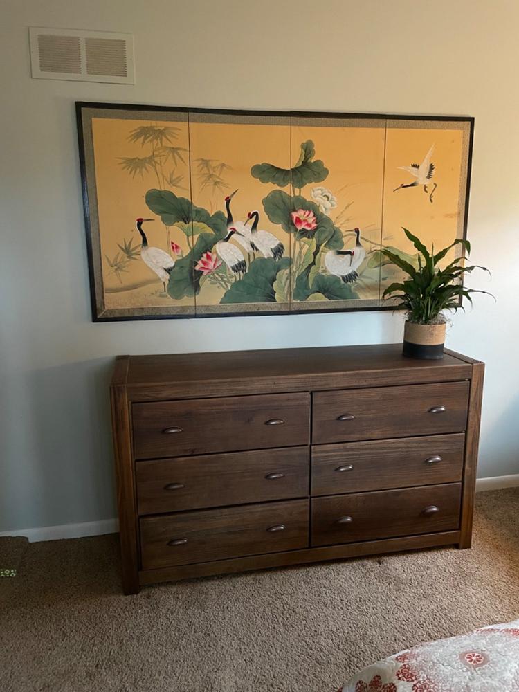 Montauk solid on sale wood dresser