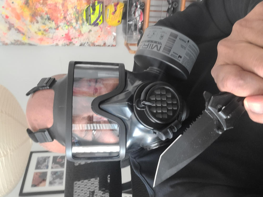 NBC-77 SOF® 40mm NATO Filter For Gas Masks - CBRN Filter, 20 Year Shelf Life - Customer Photo From Howard Thompson