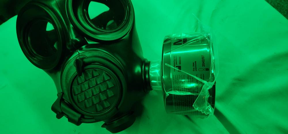 CBRN Gas Mask Filter NBC-77 SOF 40mm Thread - 20 Year Shelf Life - Customer Photo From Joshua 