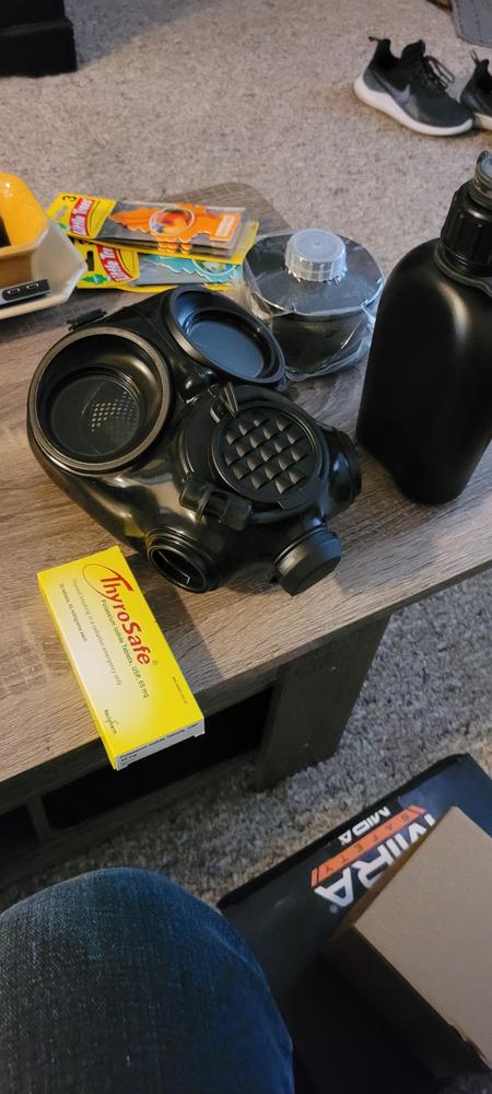 MIRA Safety Military Gas Mask & Nuclear Survival Kit - Customer Photo From John