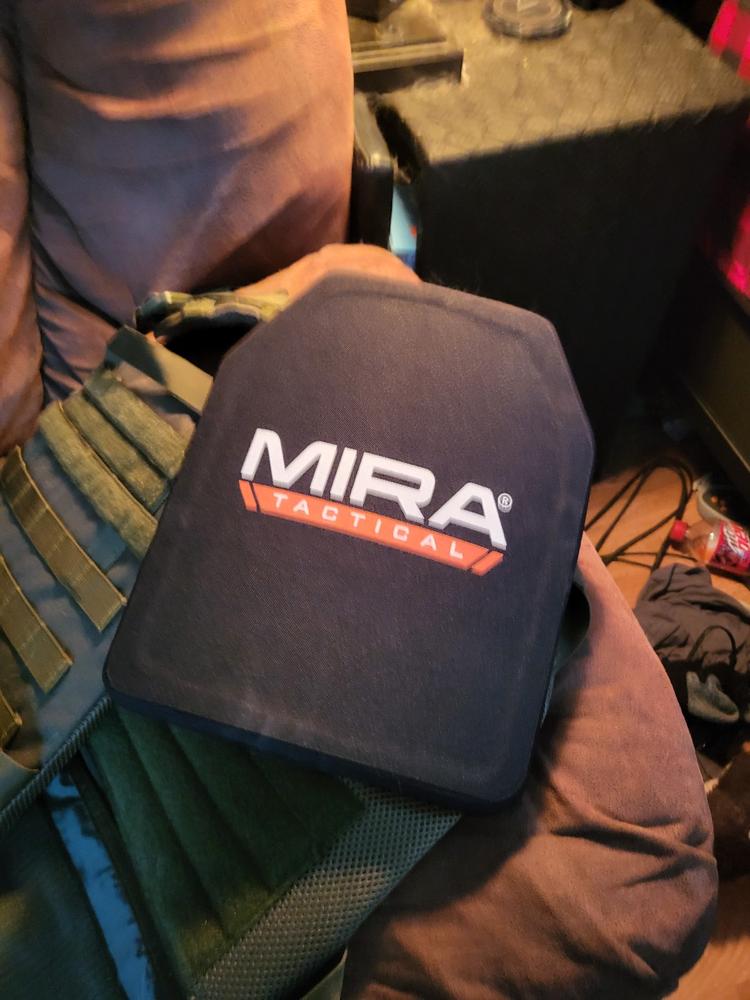 MIRA Tactical Level 4 Body Armor Plate - Customer Photo From Donald Peebles