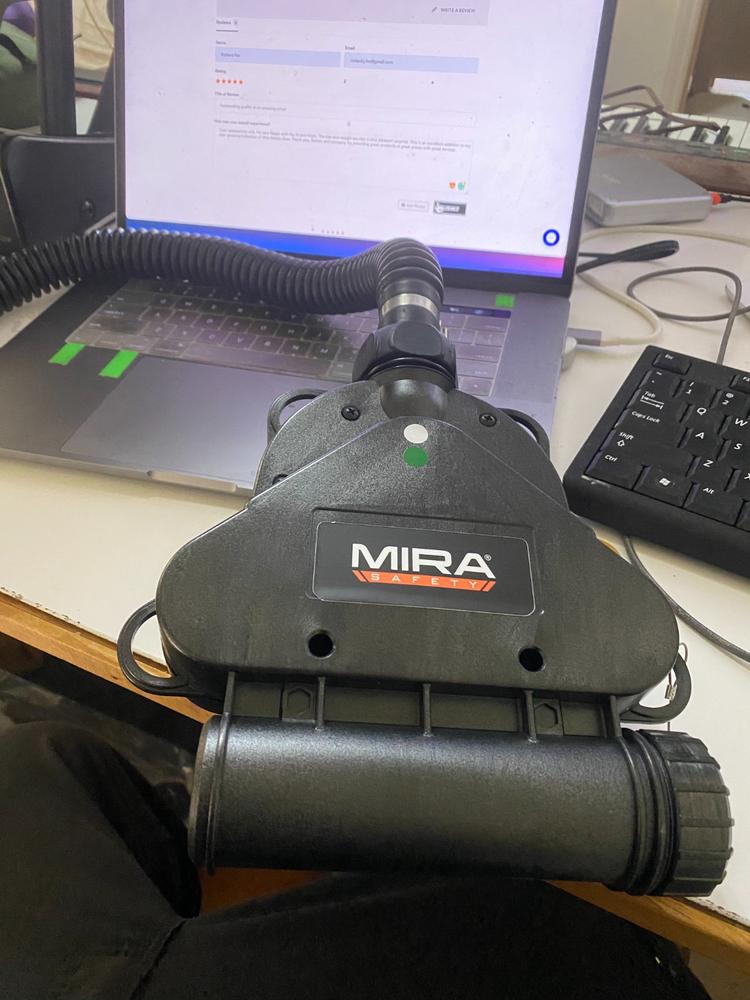 MIRA Safety MB-90 Powered Air Purifying Respirator (PAPR) - Customer Photo From Richard Fox