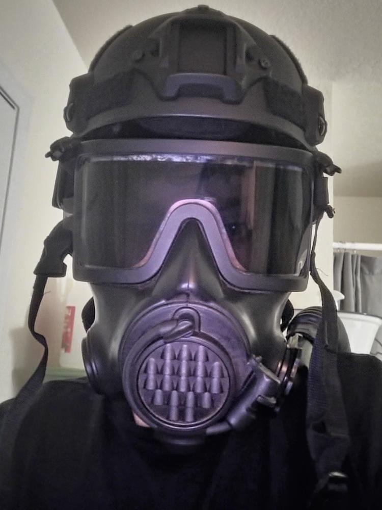 MIRA Safety PROFILM Visor Protectors for CM-6M/CM-8M Gas Masks - Customer Photo From Daniel Costello