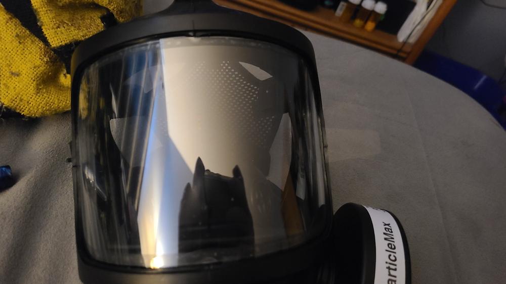 MIRA Safety PROFILM Visor Protectors for CM-6M Gas Masks - Customer Photo From Jon Gullickson