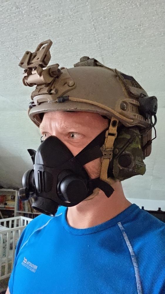 Tactical Air-Purifying Respirator Mask (TAPR®) Tactical Mask - Customer Photo From Daniel Mayer