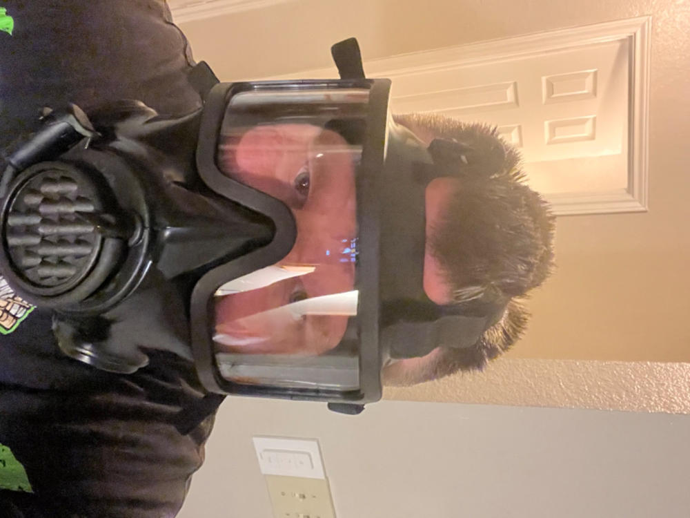 CM-8M Full-Face Respirator - Customer Photo From Andy Covell