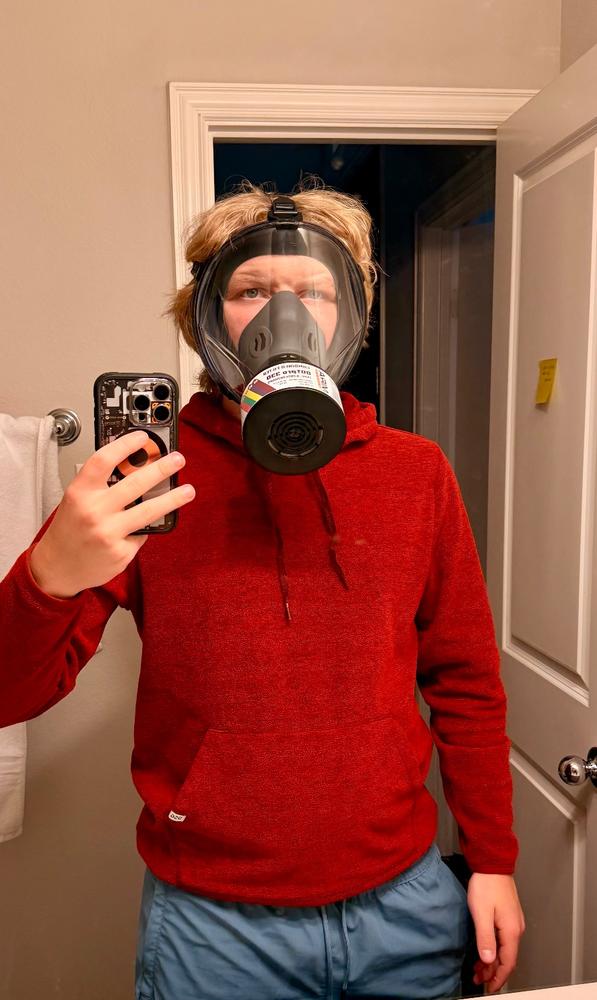 MIRA Safety CM-I01 Full Face Respirator - Customer Photo From Kelli M Haus