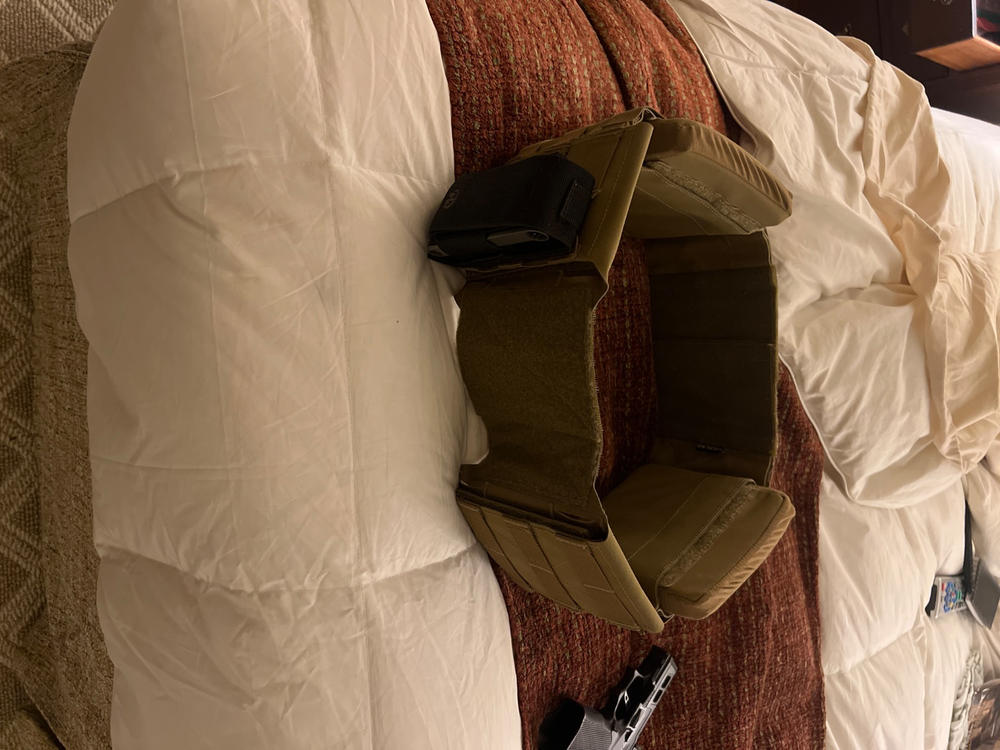 MIRA Tactical Level 4 NIJ Side Plates - Customer Photo From Mike Evans Jr.