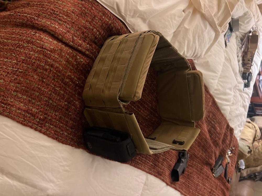 MIRA Tactical Level 4 NIJ Side Plates - Customer Photo From Mike Evans Jr.