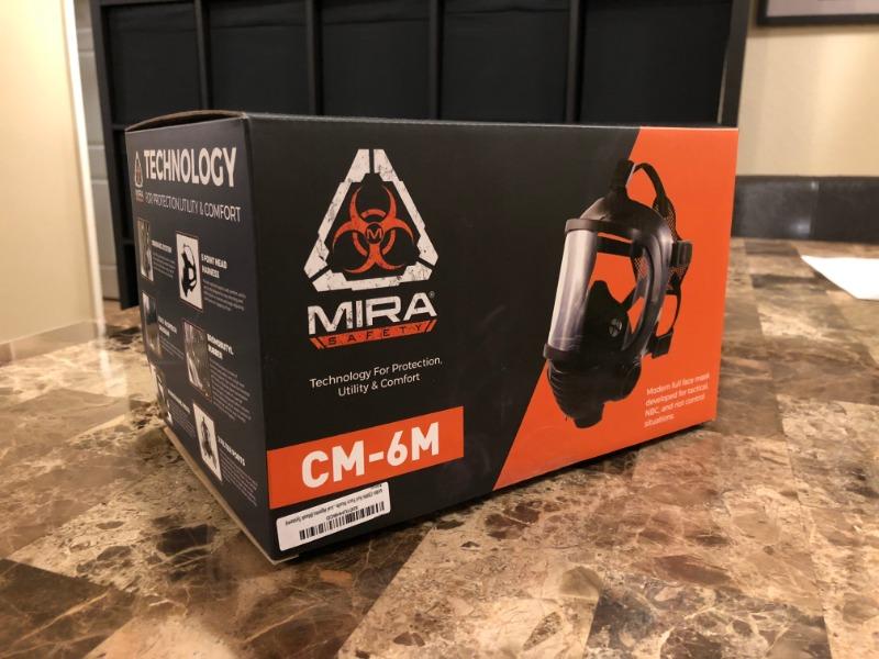 MIRA Safety CM-6M CBRN Full Face Emergency Gas Mask - Customer Photo From Cl