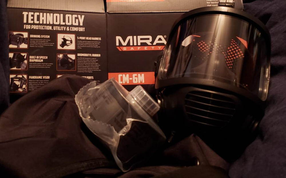 MIRA Safety CM-6M Tactical Gas Mask - Full-Face Respirator for CBRN Defense - Customer Photo From Meagan Harman