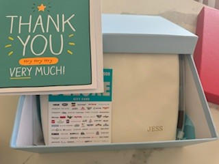 Personalised Premium Golf Pouch Bag (White) - Customer Photo From Angela Shearman