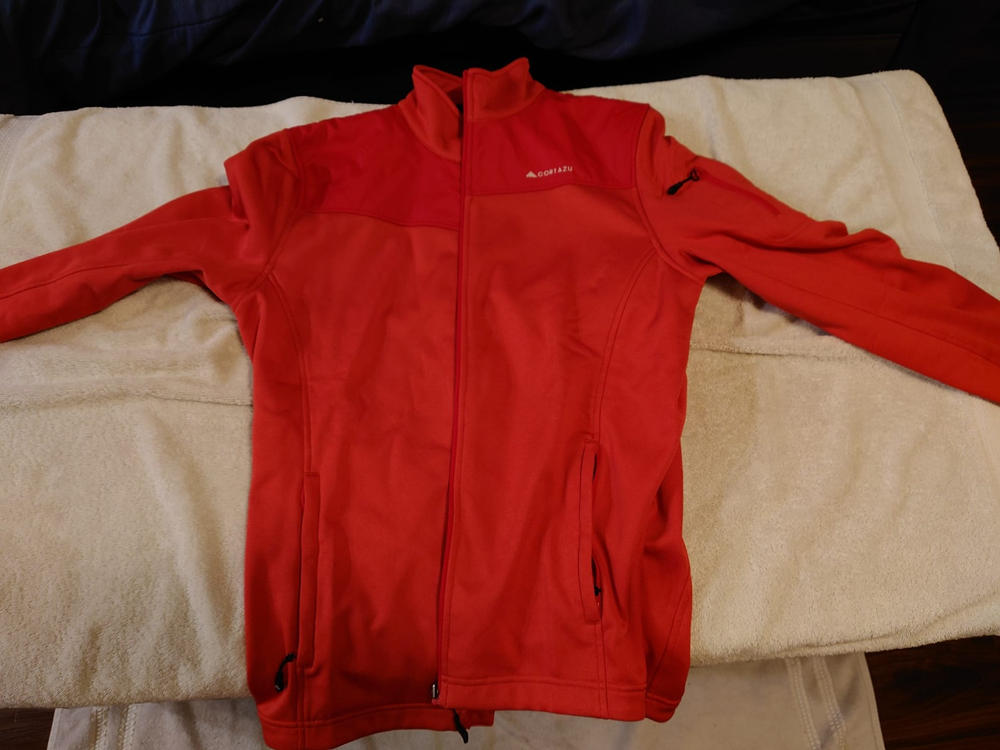 Hybrid Fleece jacket Chili Red | Men - Customer Photo From Jacob Haupt