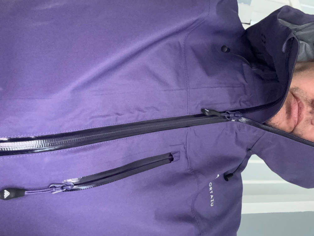 All weather Hardshell Purple | Men - Customer Photo From M.L.J. Ploegmakers