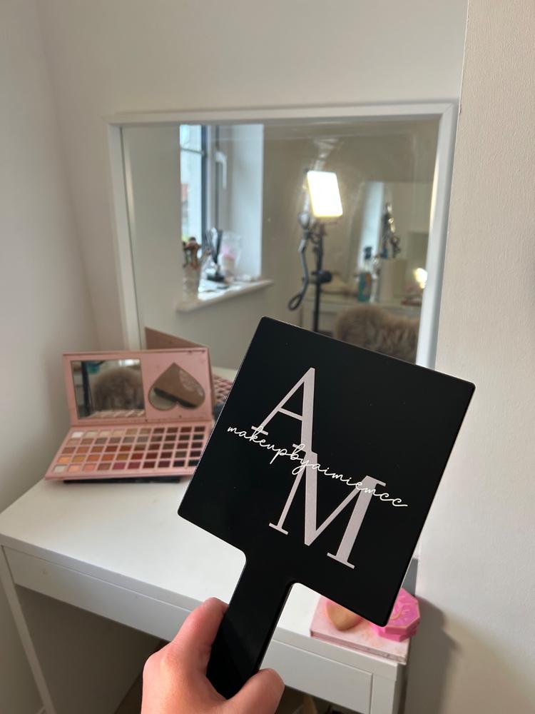 Handheld Makeup Mirror - Customer Photo From Aimie Mcgeever