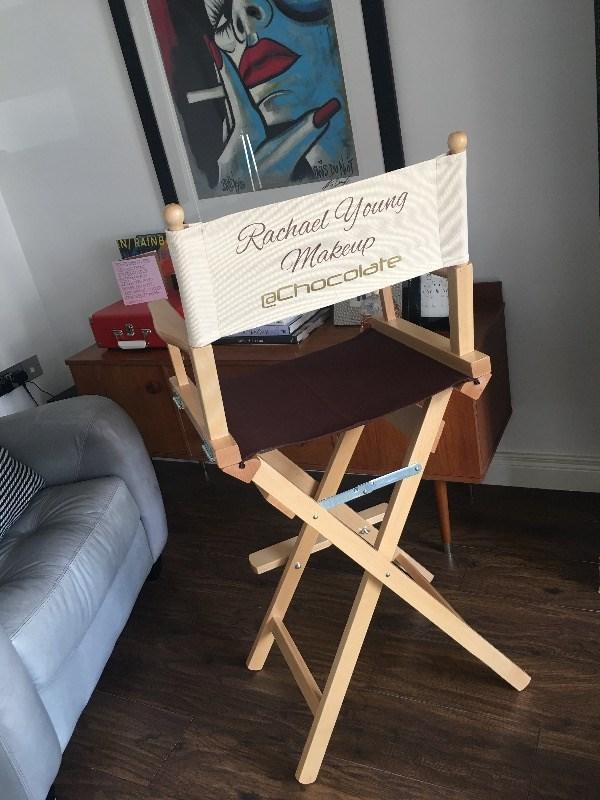 Pro Makeup Directors Chair - Customer Photo From Rachael Y.