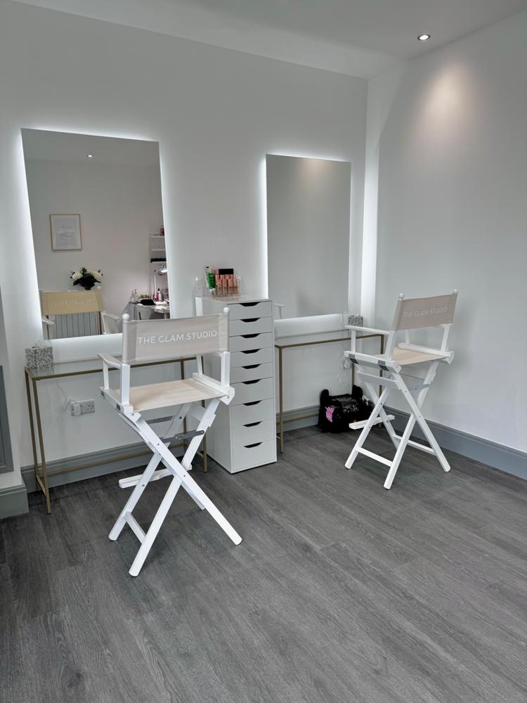 Pro Makeup Chair - Hand Made in Italy - Customer Photo From Katie Thornton