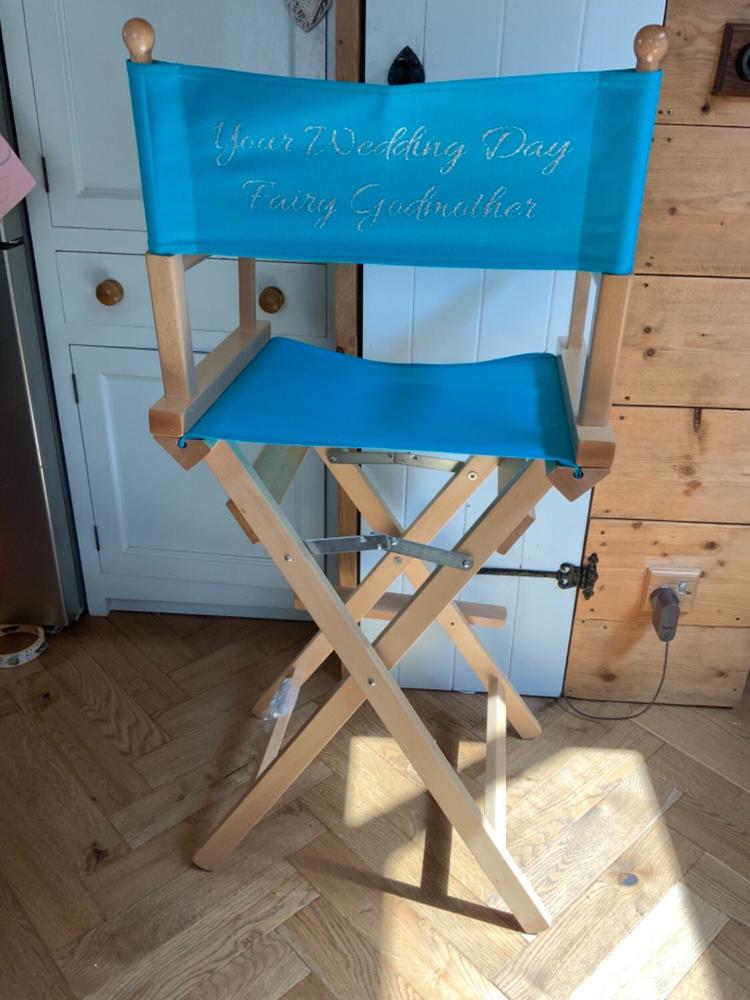 Pro Makeup Chair - Customer Photo From Charlotte T.