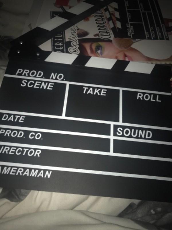 Clapperboard - Customer Photo From ellie p.
