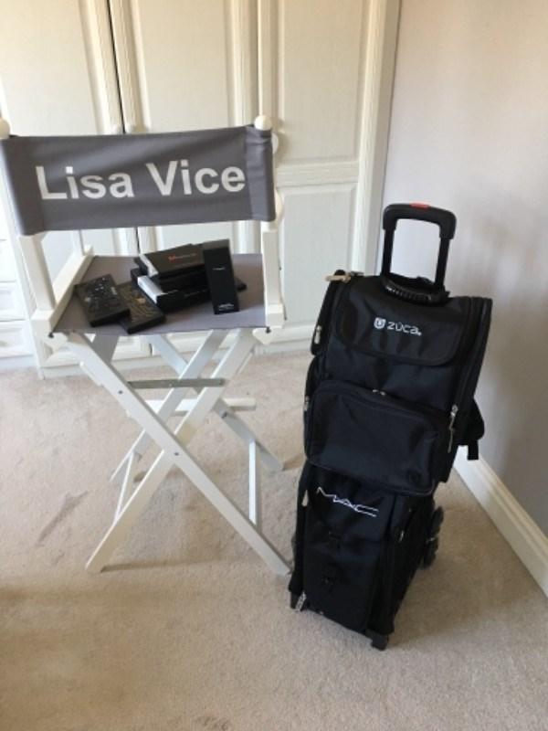 Pro Makeup Directors Chair - Customer Photo From Lisa V.