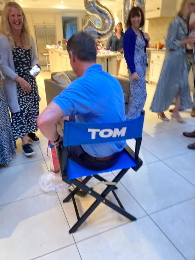 Premium Director Chair - Customer Photo From Shibani Radway