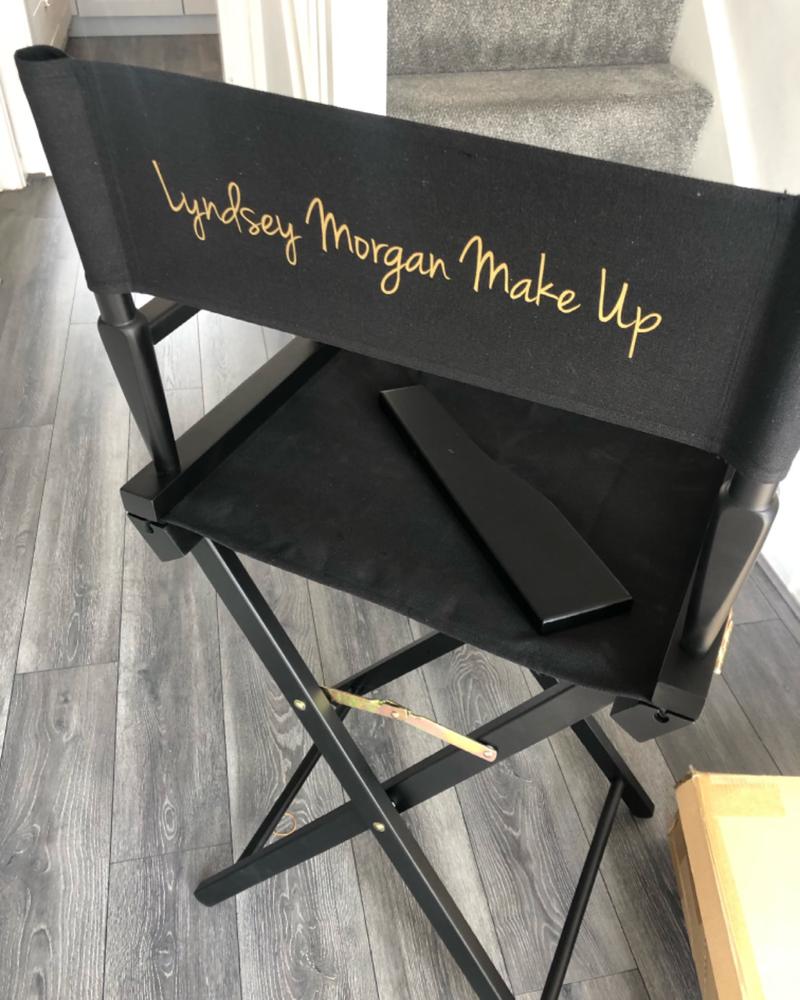 Premium Tall Makeup Chair - Customer Photo From Lyndsey M.