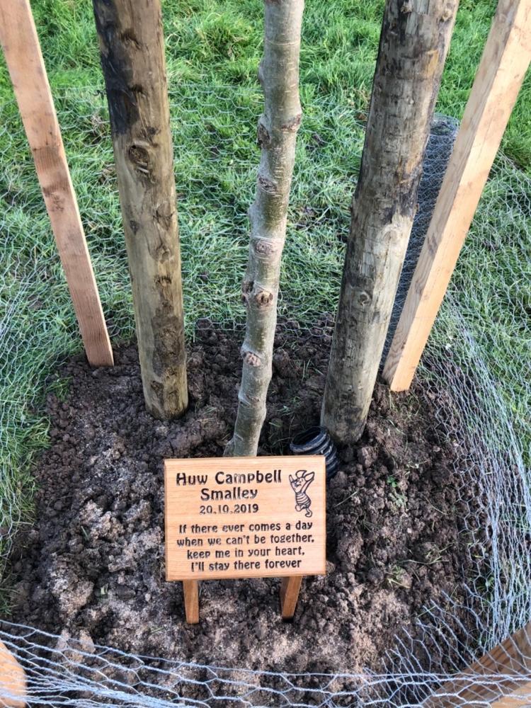 Memorial & Commemorative Plaques - Small - 200 x 150mm - Customer Photo From Charlotte Smalley