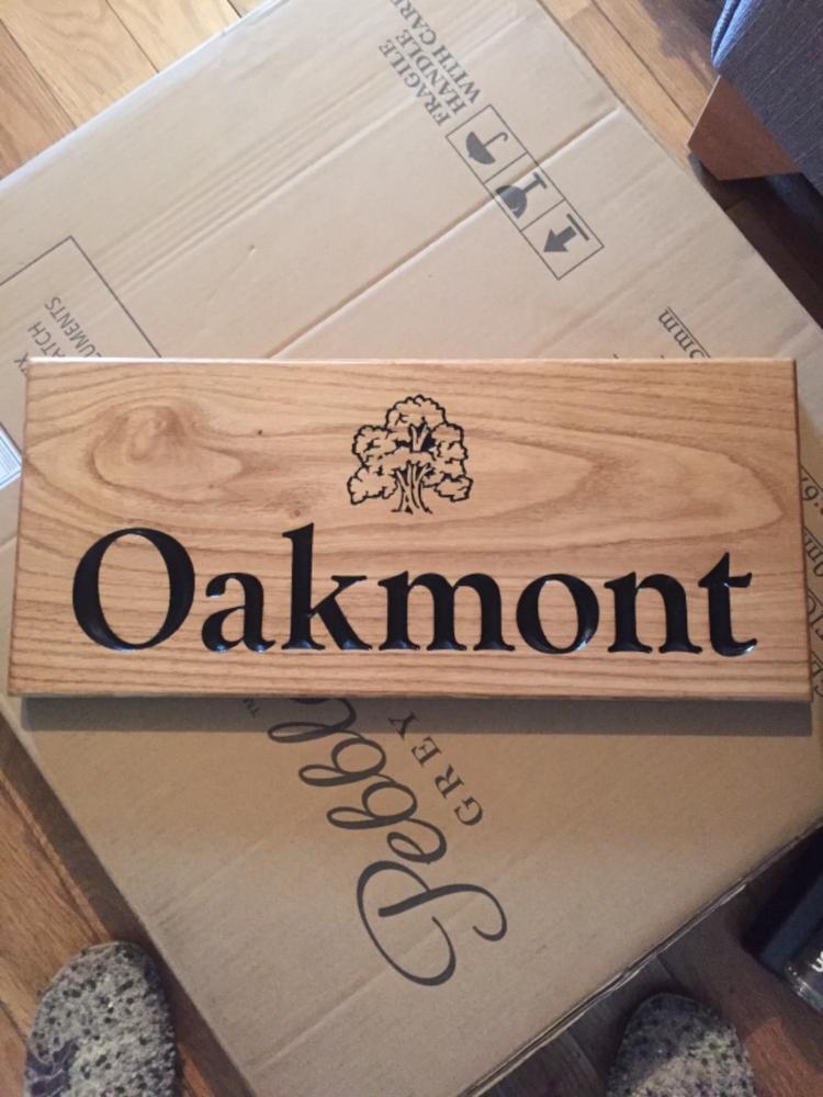 Extra Large House Sign 500 x 220mm - Customer Photo From Anonymous