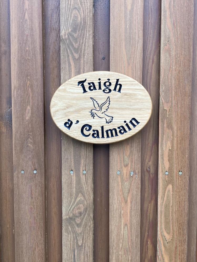 Oval House Sign 280 x 200mm - Customer Photo From Christine Lewis