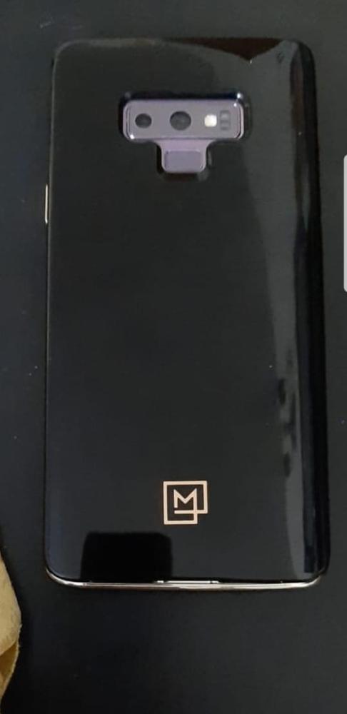 Spigen Galaxy Note 9 Case La Manon étui Gold Black (Ver.2) 599CS25309 - Customer Photo From Jamal Saddozai