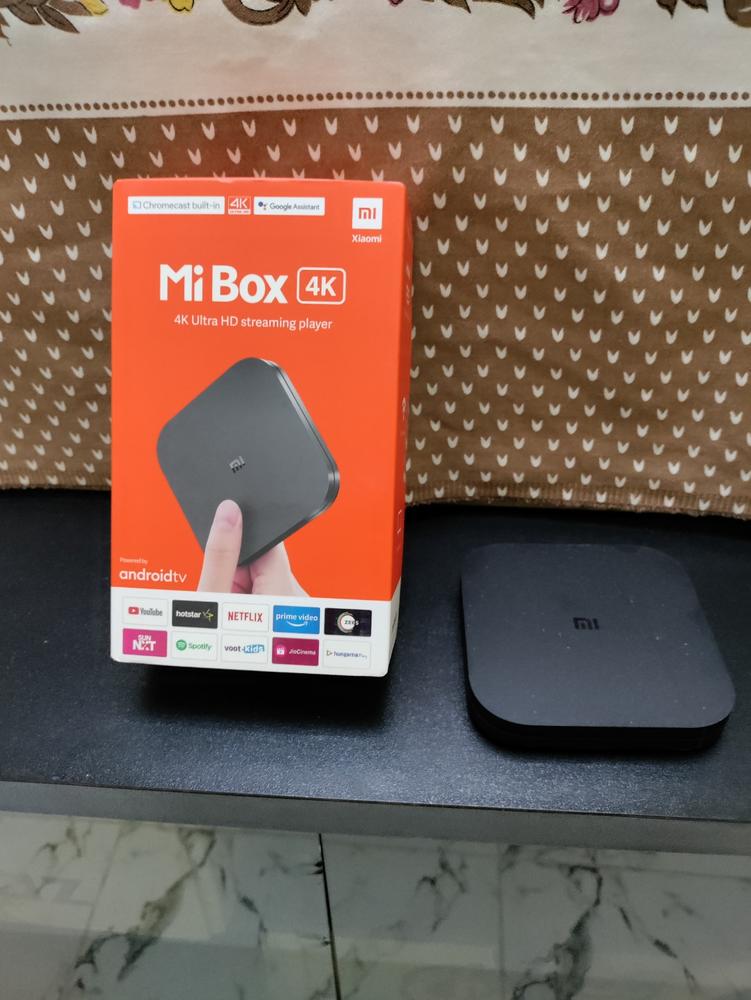 Xiaomi Mi Box 4K with 4K HDR Android TV Streaming Media Player Google Assistant Remote Official International Version - Customer Photo From Ovais Fazal