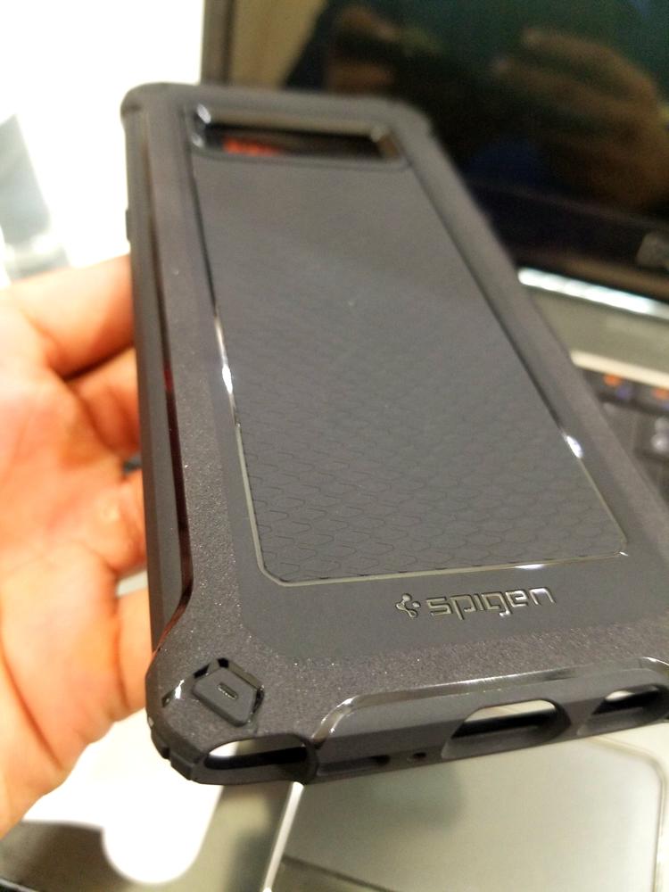 Samsung Galaxy Note 8 Spigen Extra Rugged Armor Case - Black - 587CS21833 - Customer Photo From Asad