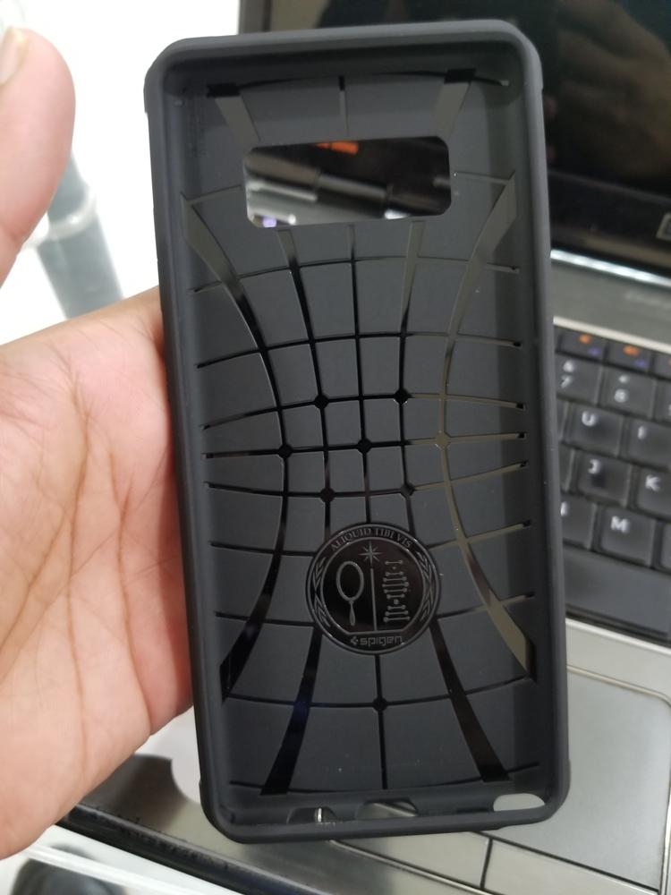 Samsung Galaxy Note 8 Spigen Extra Rugged Armor Case - Black - 587CS21833 - Customer Photo From Asad