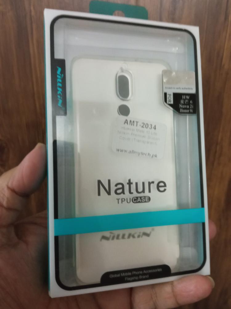 Huawei Mate 10 Lite Premium Silicon Cover - Transparent - Customer Photo From Umar Malik