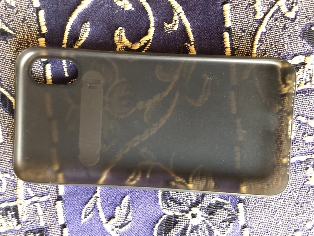 Apple iPhone XS / iPhone X Spigen Original Air Skin - Black - Customer Photo From Nadeem S.