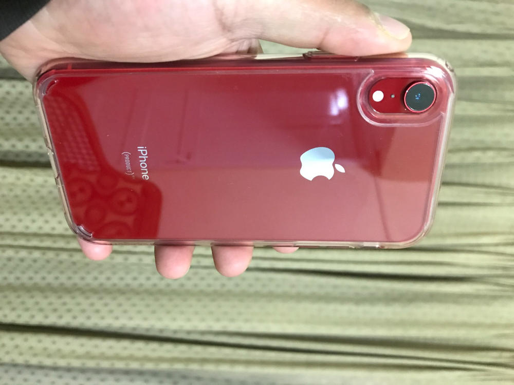 iPhone XR Case Ultra Hybrid by Spigen Rose Crystal 064CS24875 - Customer Photo From Masood Athar