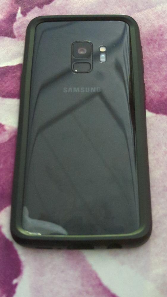 RhinoShield Samsung Galaxy S9 CrashGuard Bumper Case - Black - Customer Photo From Abdul Wahab