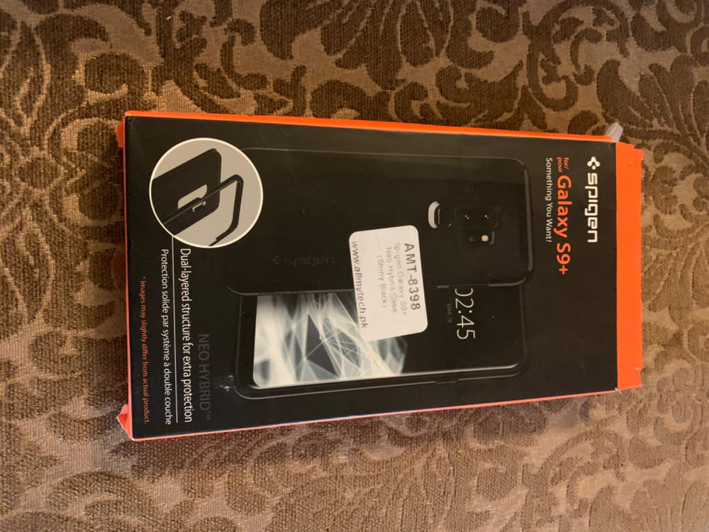 iPhone XS Case Neo Hybrid Jet Black by Spigen 063CS24919 - Customer Photo From Lt Col Mujtaba Hassan