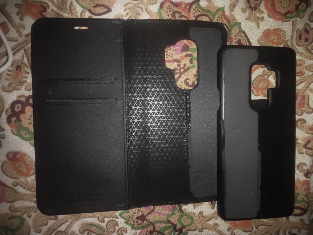 Samsung Galaxy S9 Plus Spigen Original Wallet S Flip Cover Case - Black - Customer Photo From Ruhma Sehar