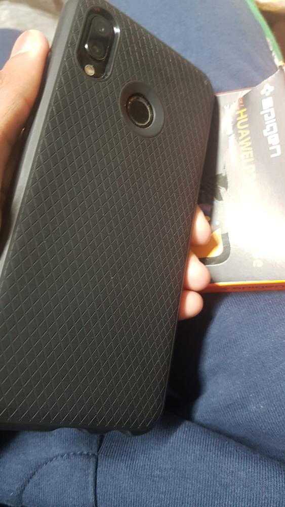Huawei P20 Lite Spigen Liquid Air Case - Black - Customer Photo From Noman Arif