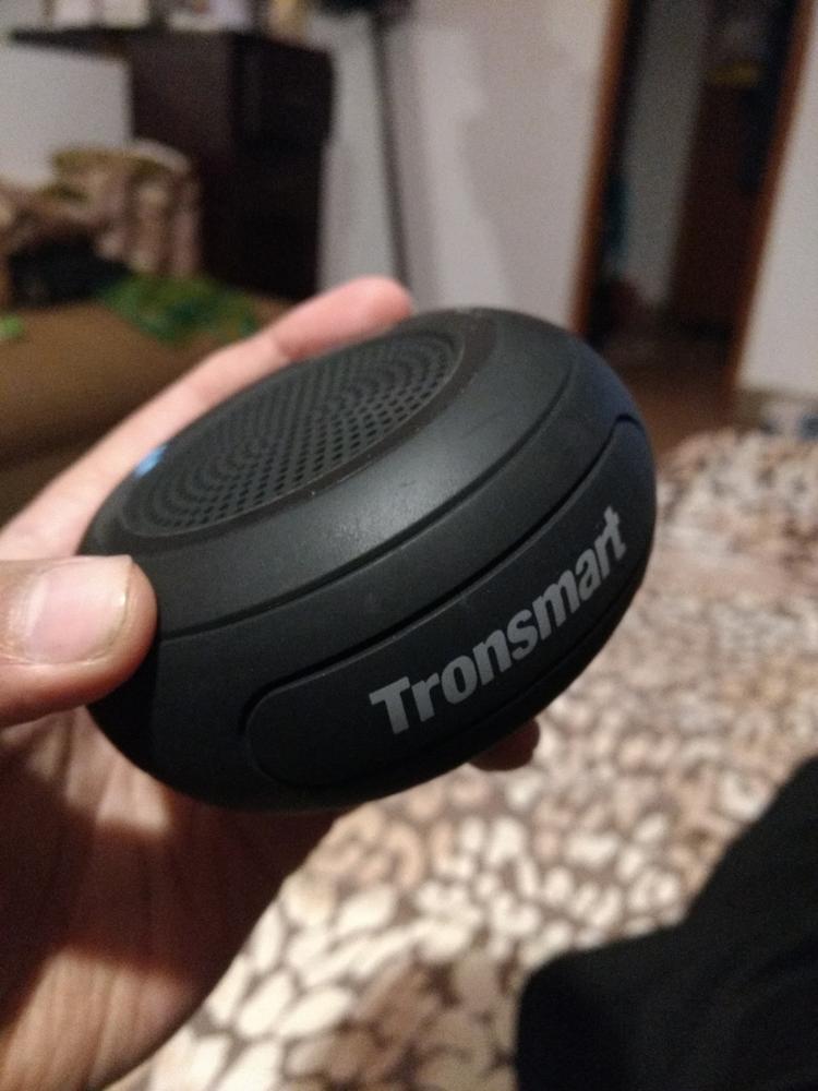 Tronsmart Splash Wireless Bluetooth Speaker, IP67 Waterproof , 10-Hour Playtime, Enhanced Bass, Built-in Mic, True Wireless Stereo - Black - Customer Photo From Shahbaz S.