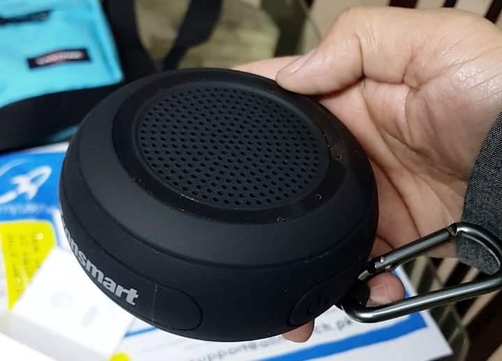Tronsmart Splash Wireless Bluetooth Speaker, IP67 Waterproof , 10-Hour Playtime, Enhanced Bass, Built-in Mic, True Wireless Stereo - Black - Customer Photo From Faraz I.