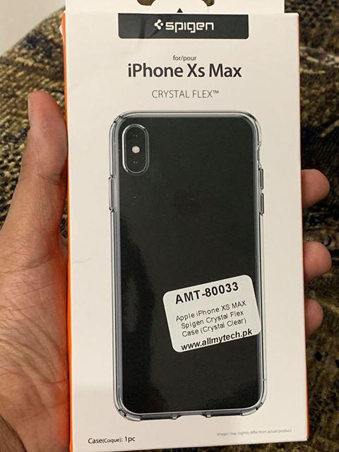 iPhone XS Max Case Crystal Flex Crystal Clear by Spigen 065CS24862 - Customer Photo From Zohaib Ashraf